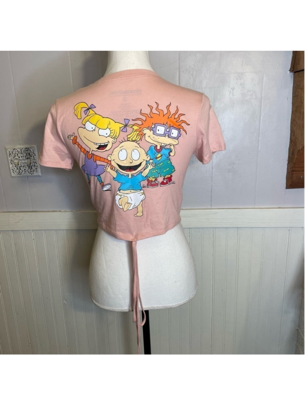 RUGRATS 90s Style Crop Top, baby tee, Graphic Tee - Picture 6 of 9